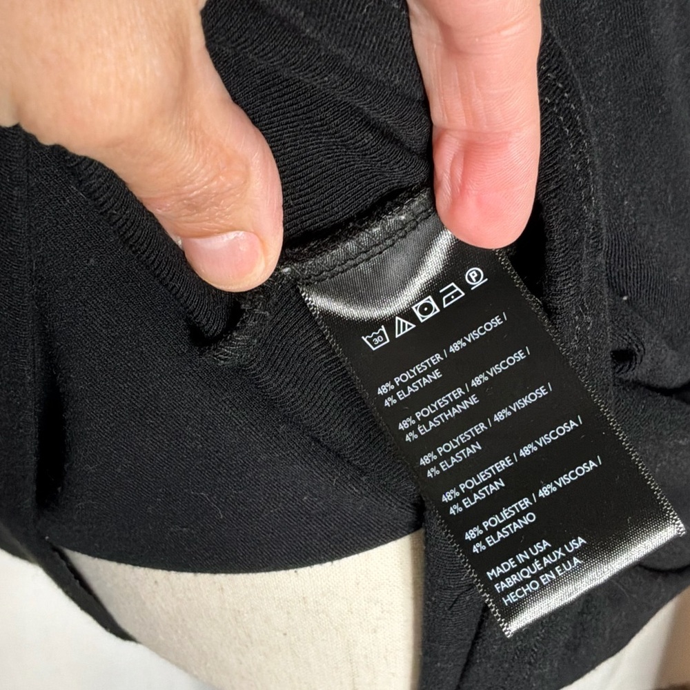 Free People Beach Black Scoop Back Cap Sleeves Mini Dress Size Medium - Picture 6 of 7